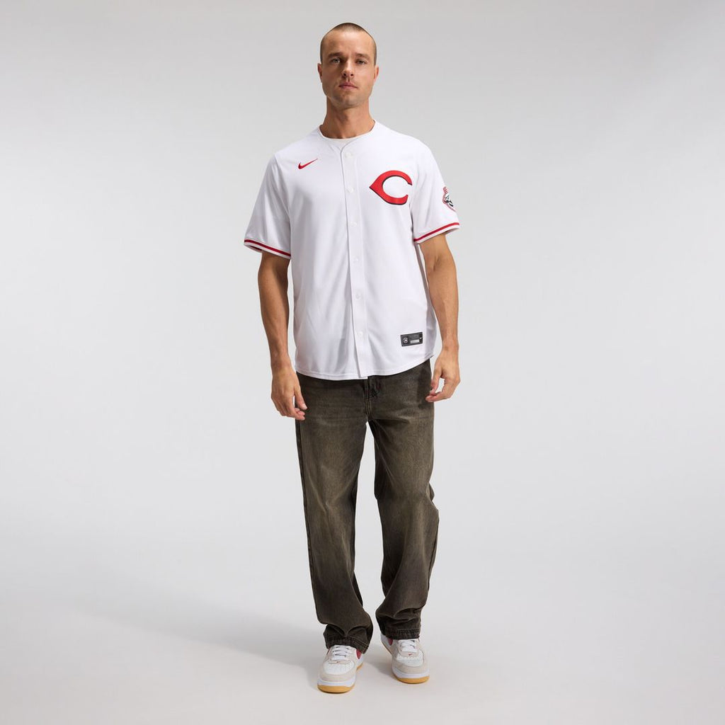 Cincinnati Reds Elly De La Cruz Nike Alternate 2 Limited Jersey - White