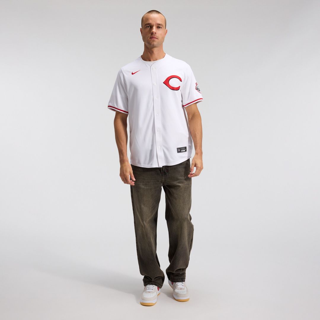 Cincinnati Reds Elly De La Cruz Nike Alternate 2 Limited Jersey - White
