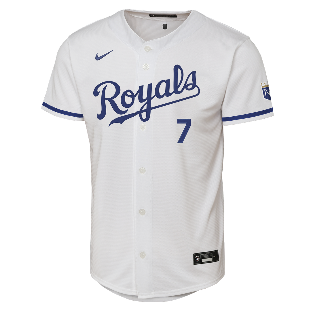 Kansas City Royals Bobby Witt Jr. Nike Youth Alternate Stadium Jersey - Light Blue