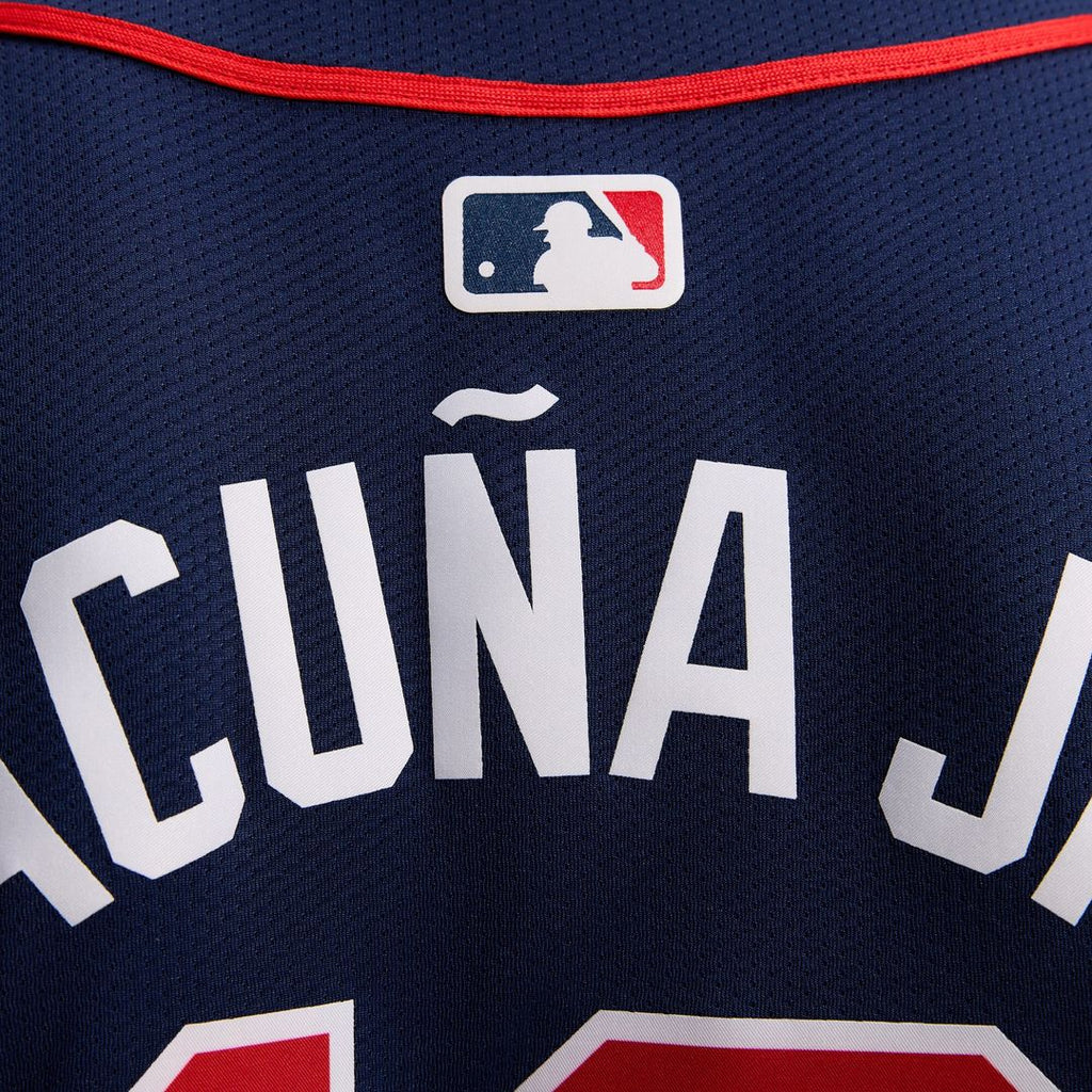 Atlanta Braves Ronald Acuña Jr. Nike Women's Alternate Limited Jersey - Navy