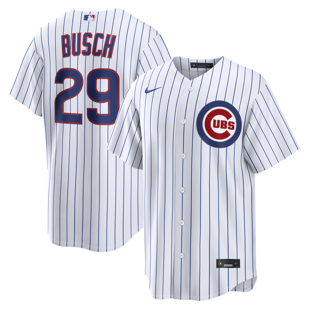 Chicago Cubs Michael Busch Nike Home Replica Jersey - White