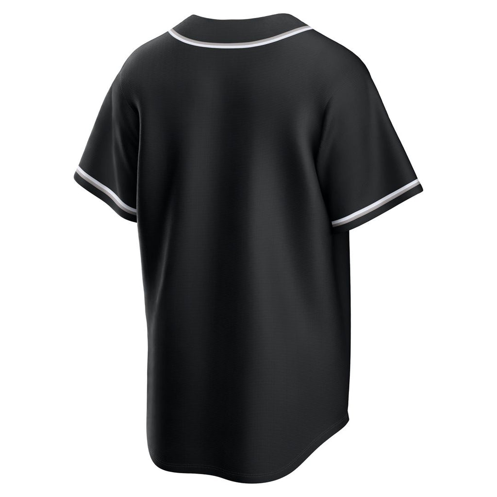 Colorado Rockies Nike Fashion Replica Black Out Jersey