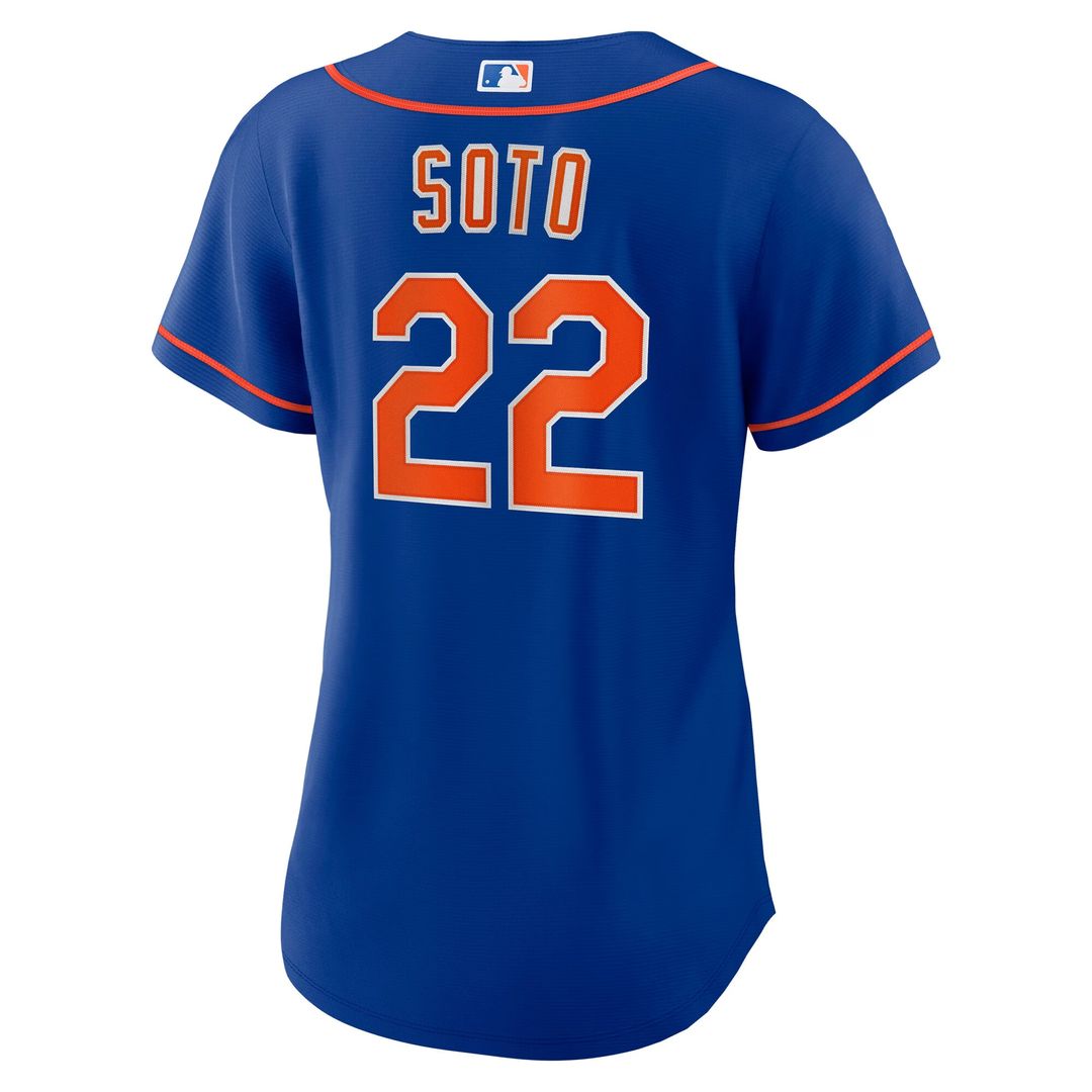 New York Mets Juan Soto Nike Women's Alternate Replica Baseball Jersey - Royal