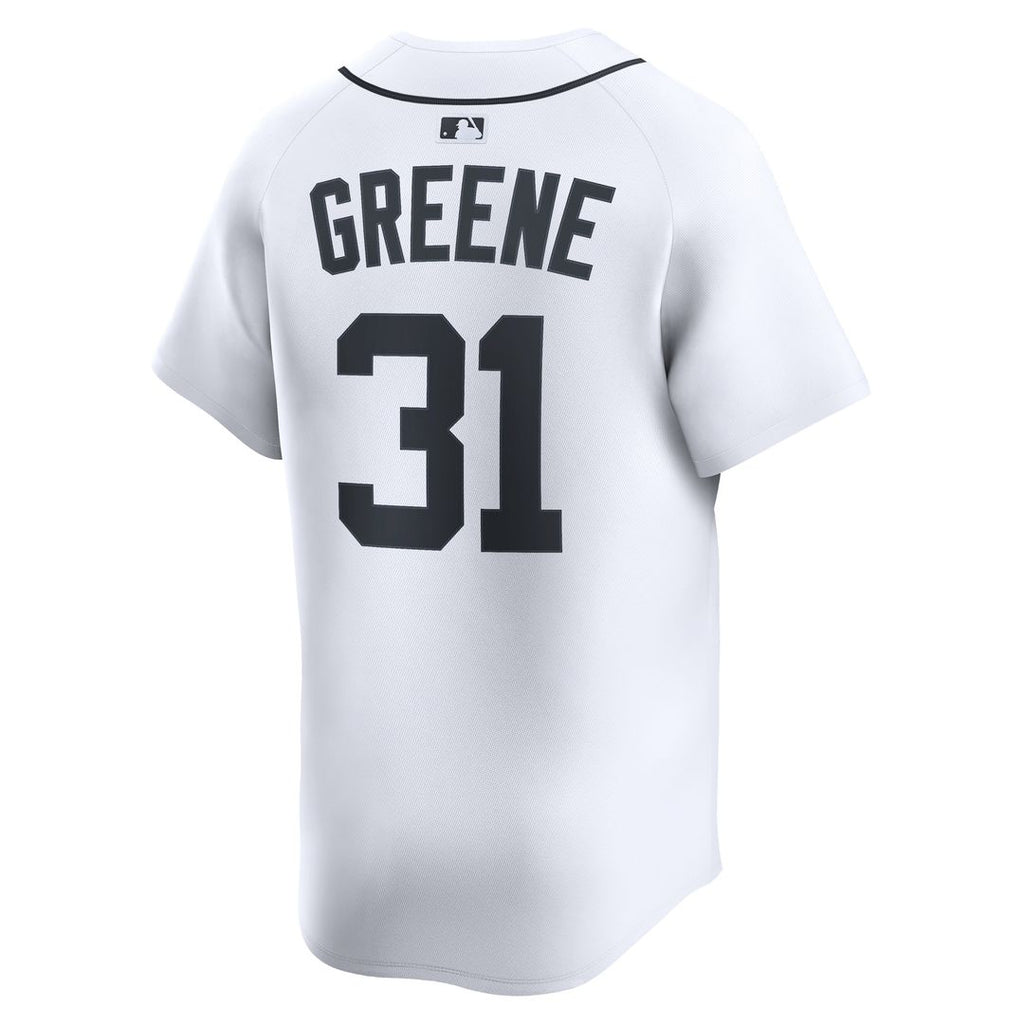 Detroit Tigers Riley Greene Nike Home Limited Jersey - White