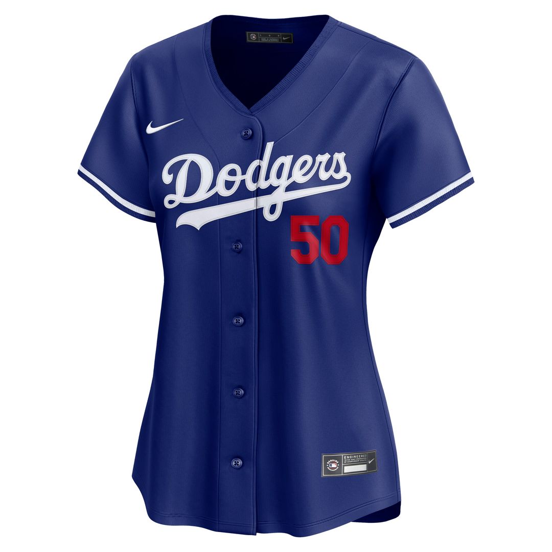 Los Angeles Dodgers Mookie Betts Nike Women's Alternate 2 Limited Jersey - Royal