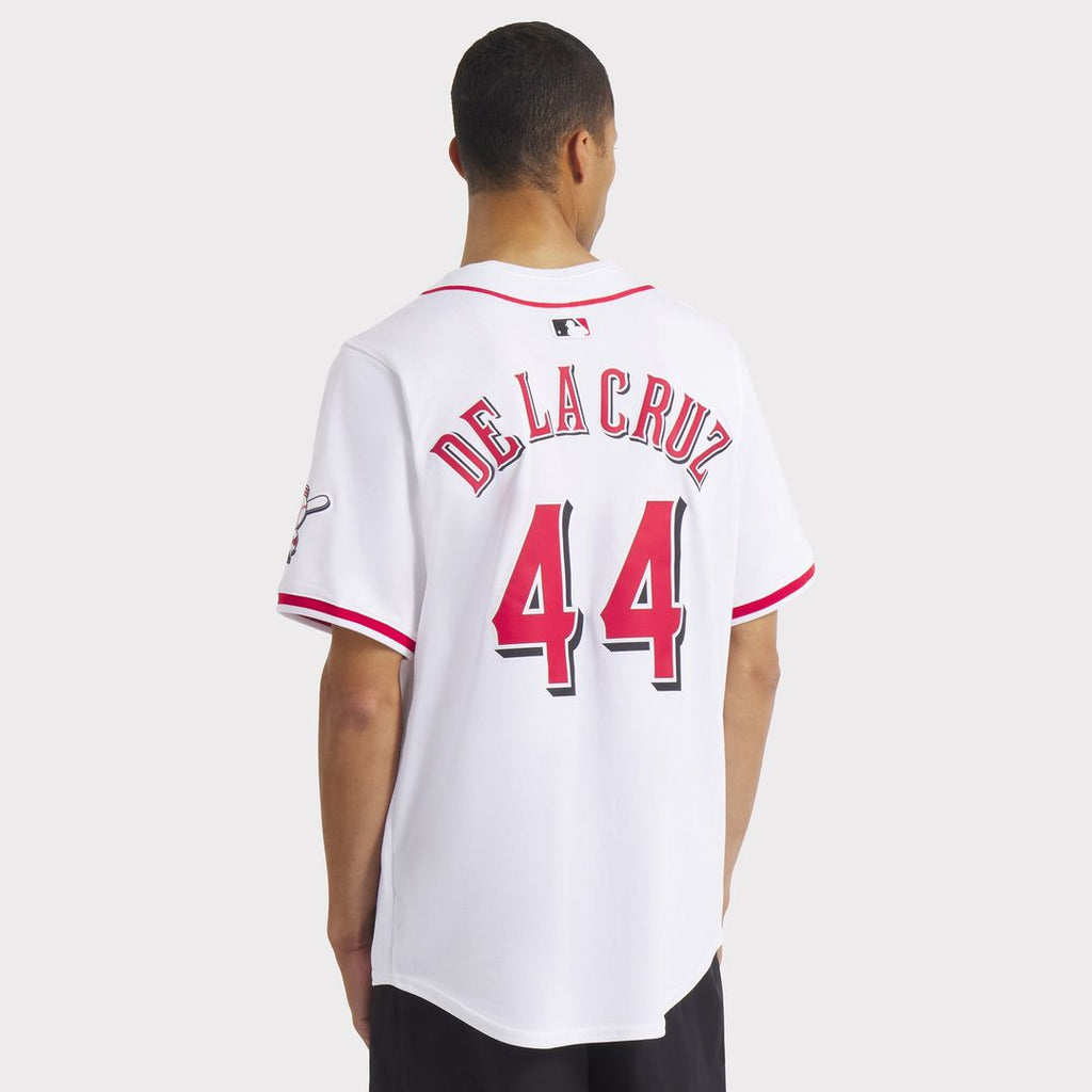 Cincinnati Reds Elly De La Cruz Nike Home Limited Jersey - White