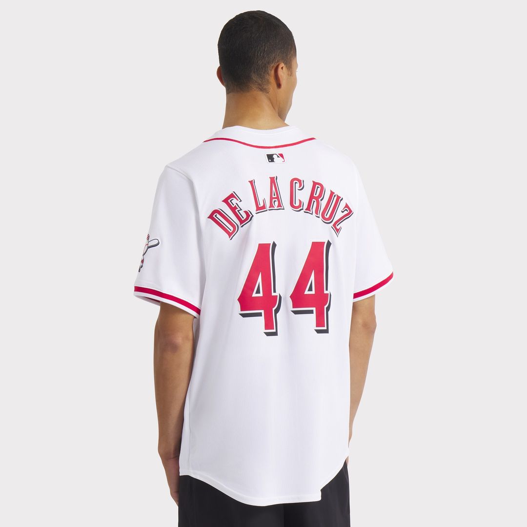 Cincinnati Reds Elly De La Cruz Nike Home Limited Jersey - White