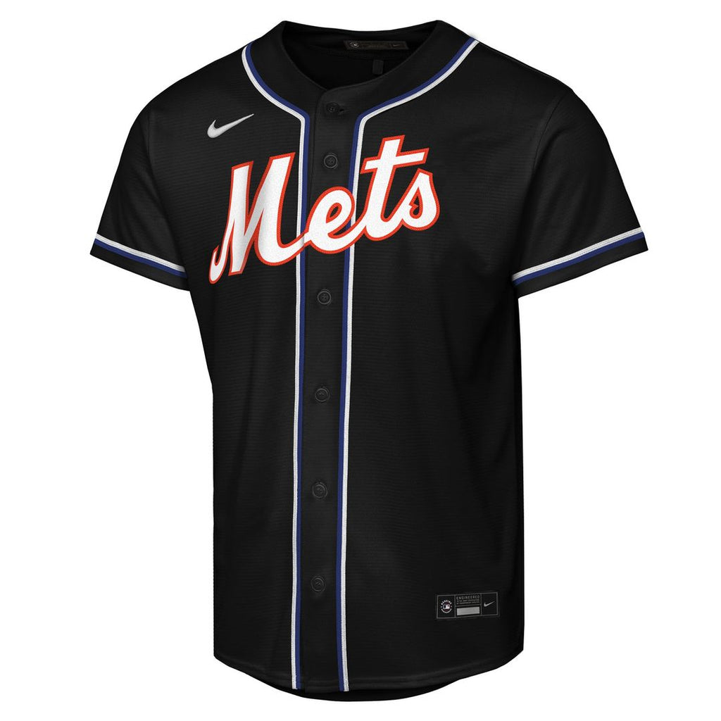 New York Mets Juan Soto Nike Youth Fashion Replica Jersey - Black