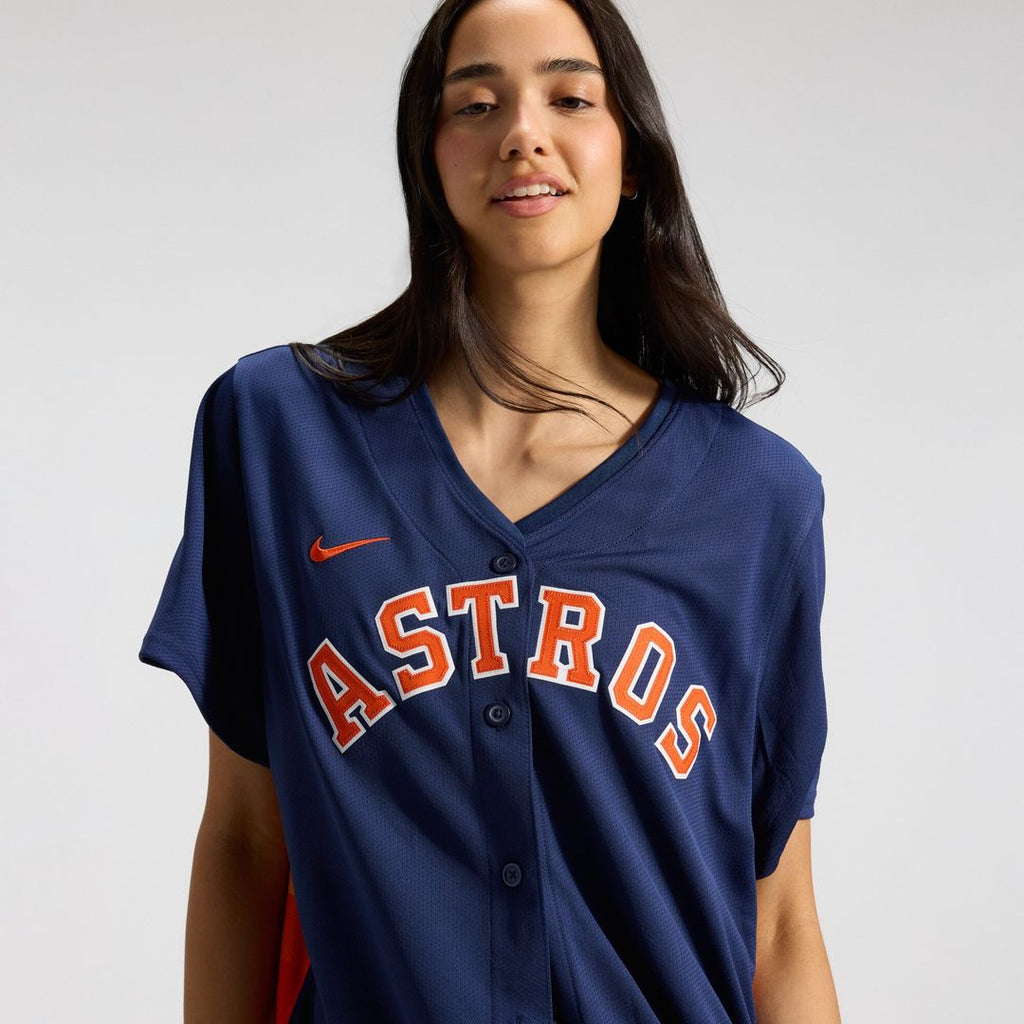 Houston Astros Jose Altuve Nike Women's Alternate Limited Jersey - Navy