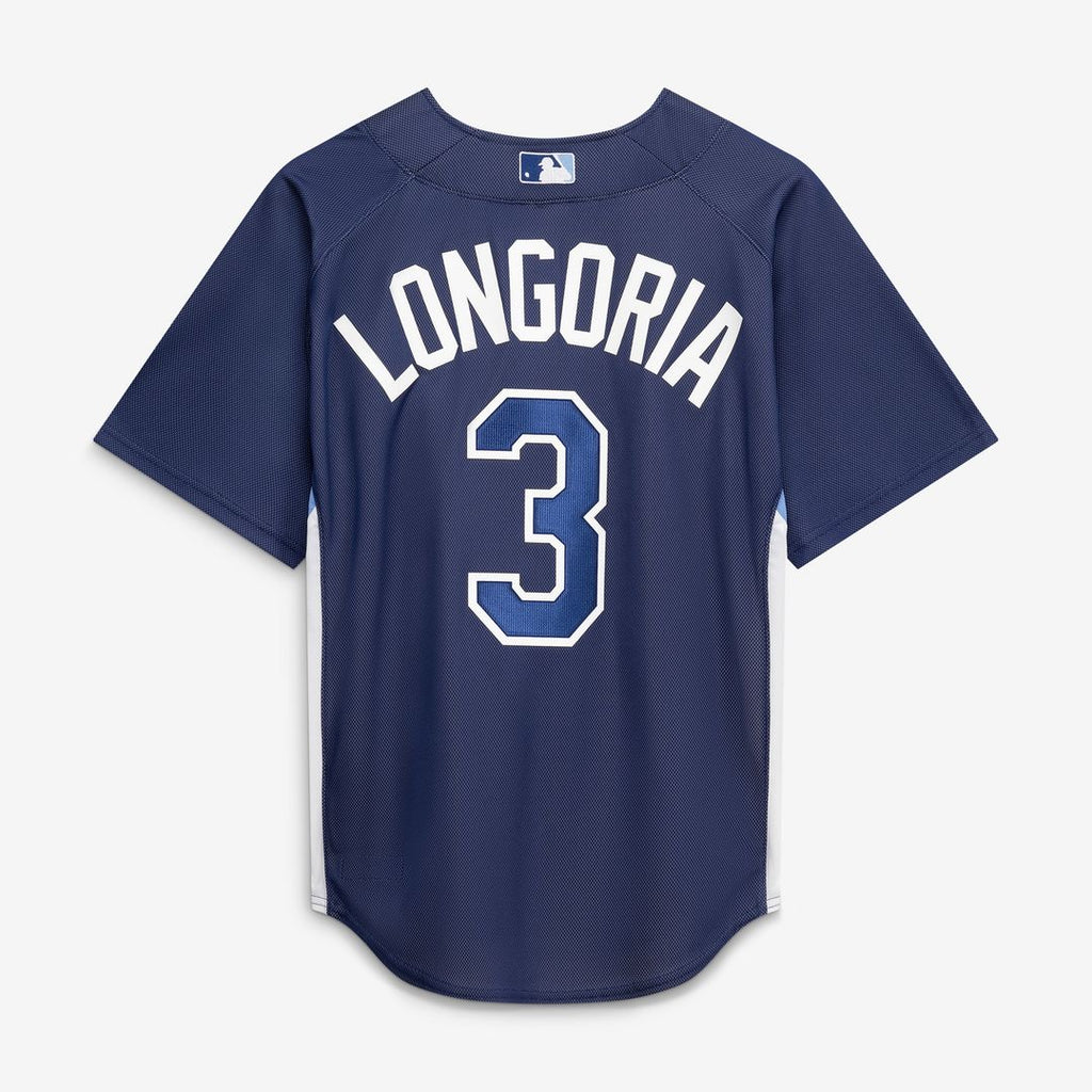 Tampa Bay Rays Evan Longoria Mitchell & Ness Authentic Batting Practice Jersey - Navy