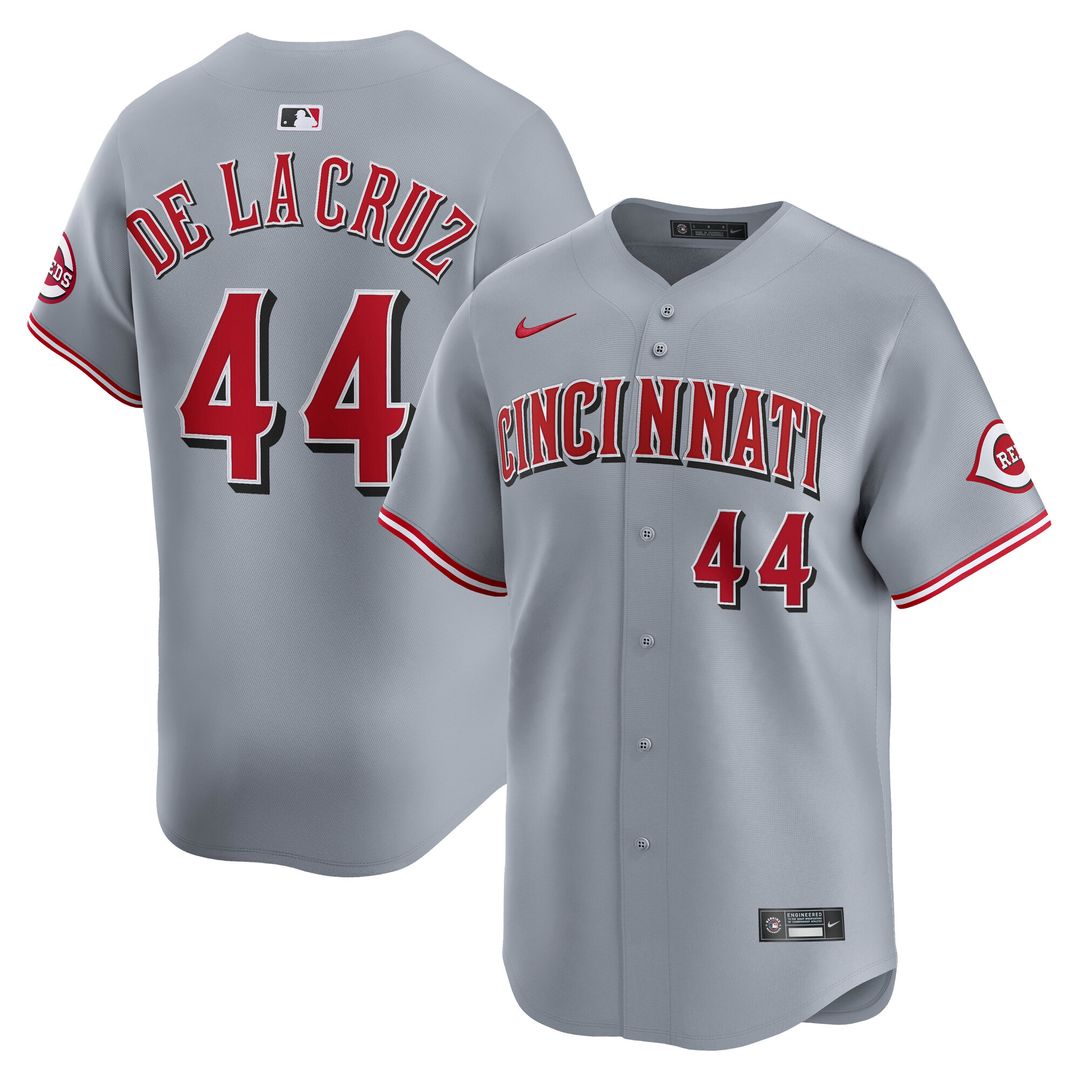 Cincinnati Reds Elly De La Cruz Nike Home Limited Jersey - White