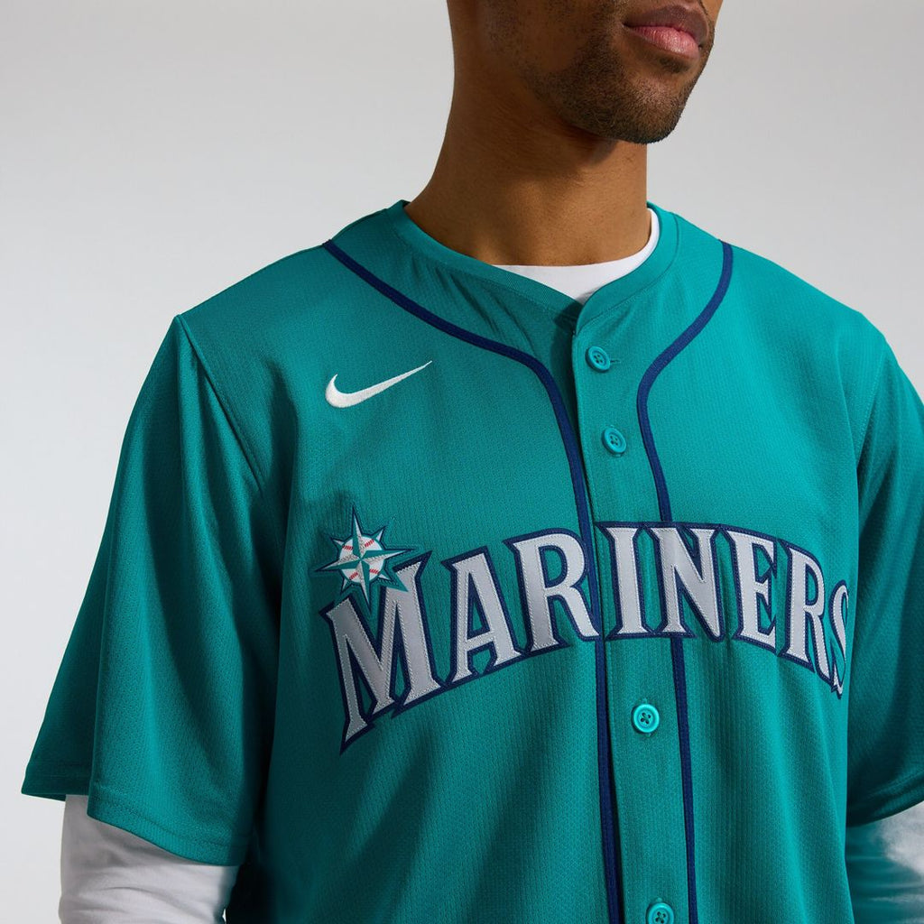 Seattle Mariners Cal Raleigh Nike Alternate Limited Jersey - Teal