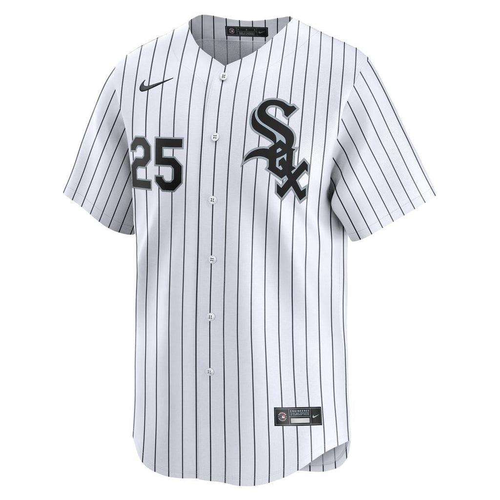 Chicago White Sox Andrew Vaughn Nike Home Limited Jersey - White