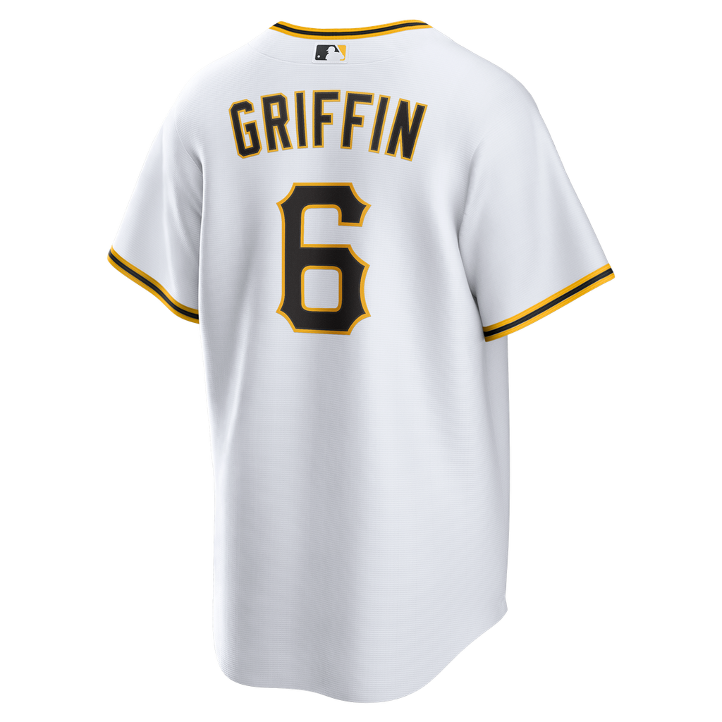 Pittsburgh Pirates Konnor Griffin Nike Home Replica Jersey - White