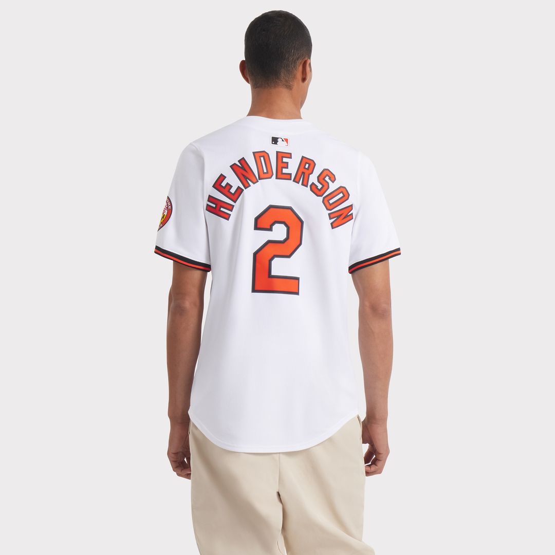 Baltimore Orioles Gunnar Henderson Nike Home Limited Jersey - White