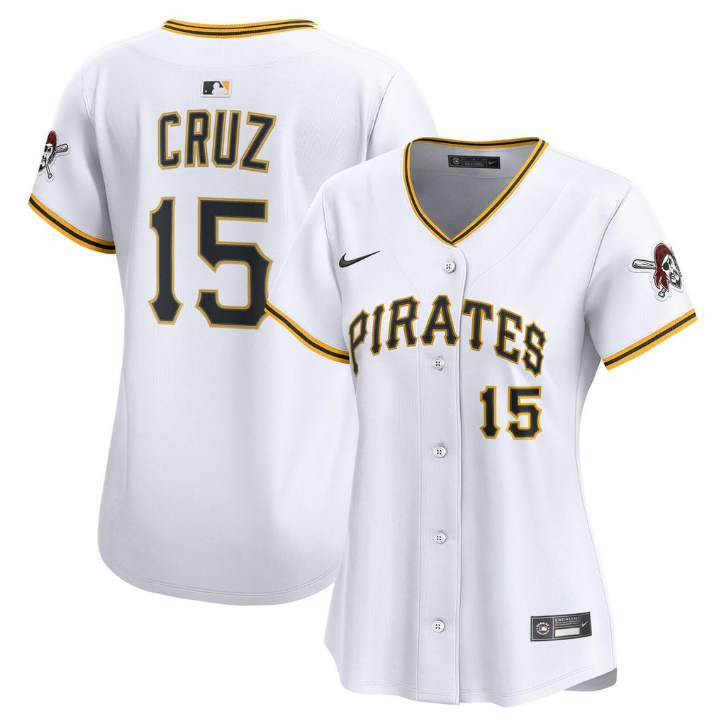 Pittsburgh Pirates Oneil Cruz Nike Women's Home Limited Jersey - White