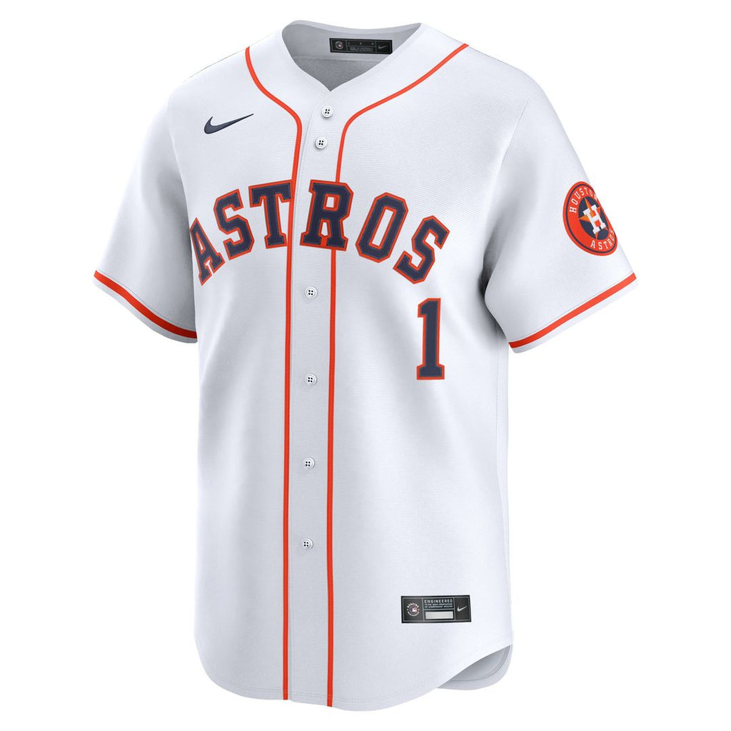 Houston Astros Carlos Correa Nike Home Limited Jersey - White