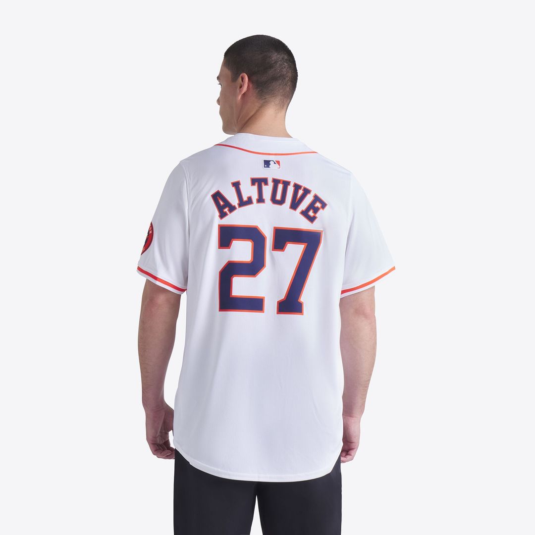 Houston Astros Jose Altuve Nike Home Limited Jersey - White