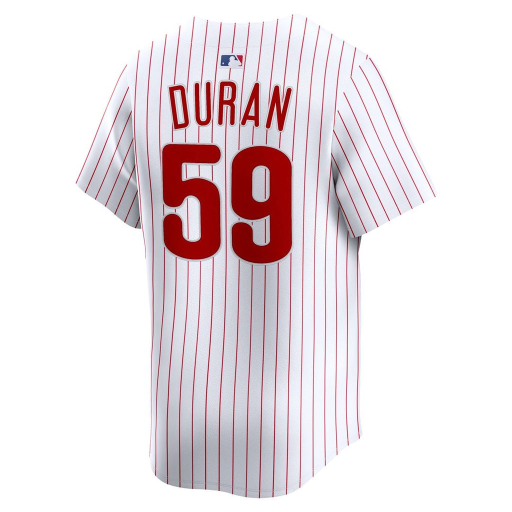 Philadelphia Phillies Jhoan Duran Nike Home Limited Jersey - White