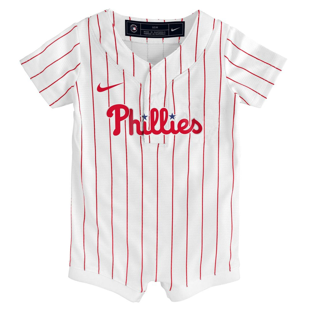 Philadelphia Phillies Nike Newborn Alternate Replica Romper Jersey - Light Blue