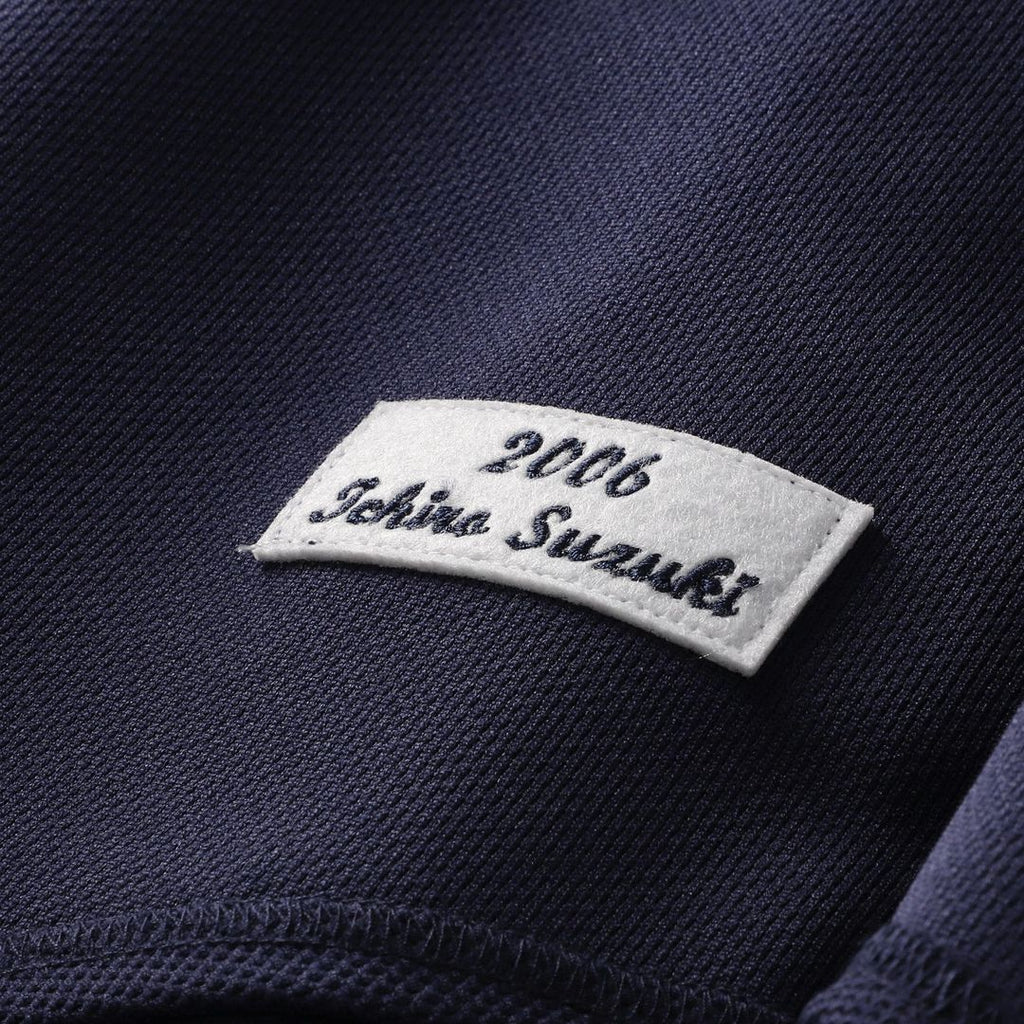 Seattle Mariners Ichiro Suzuki Mitchell & Ness 2006 Cooperstown Mesh Batting Practice Button-Up Jersey - Navy
