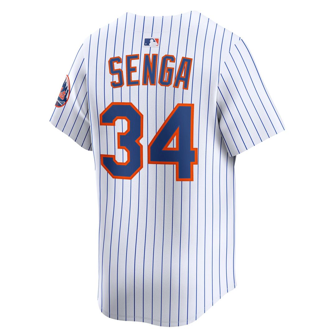 New York Mets Kodai Senga Nike Home Limited Jersey - White