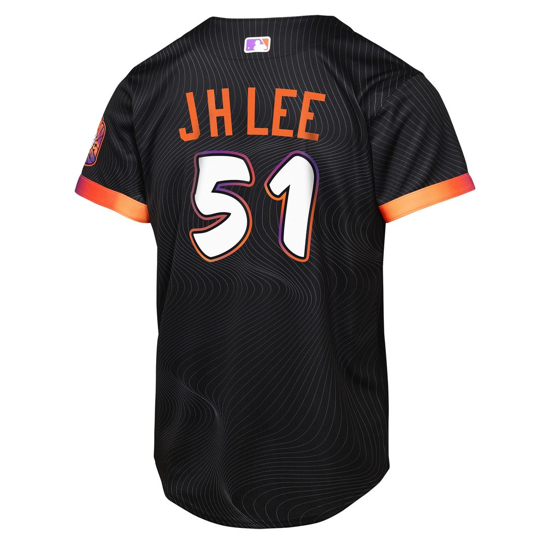 San Francisco Giants Jung Hoo Lee Nike Youth 2025 City Connect Limited Jersey - Anthracite