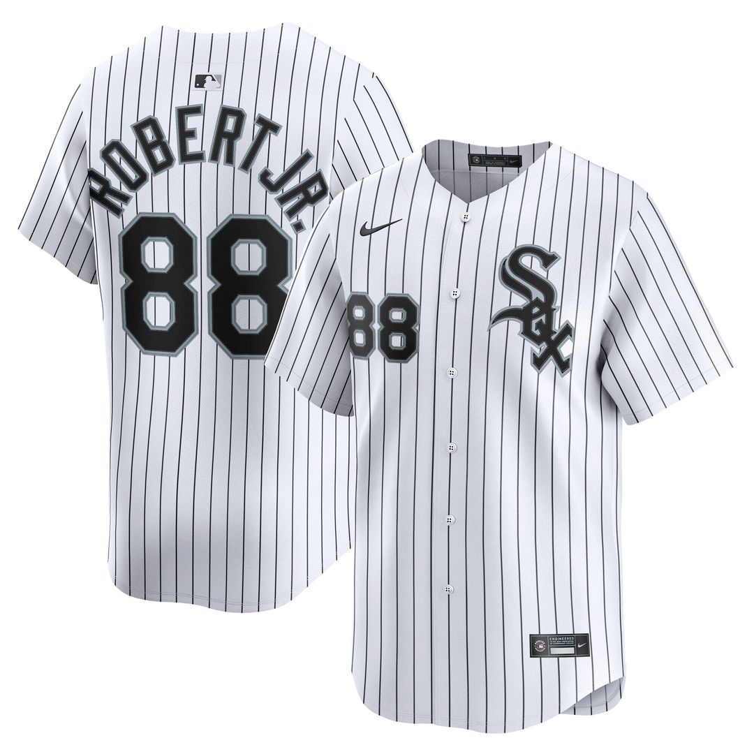 Chicago White Sox Luis Robert Jr. Nike Home Limited Jersey - White