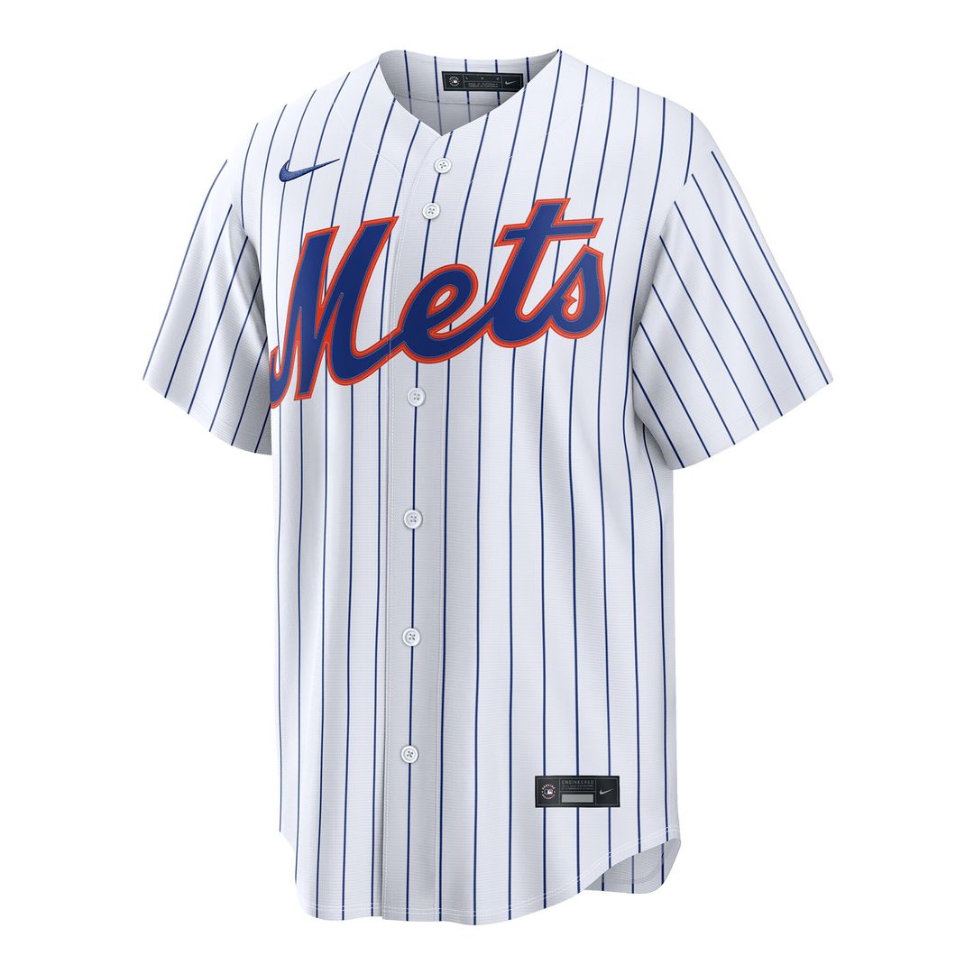 New York Mets Nolan McLean Nike Home Replica Jersey - White
