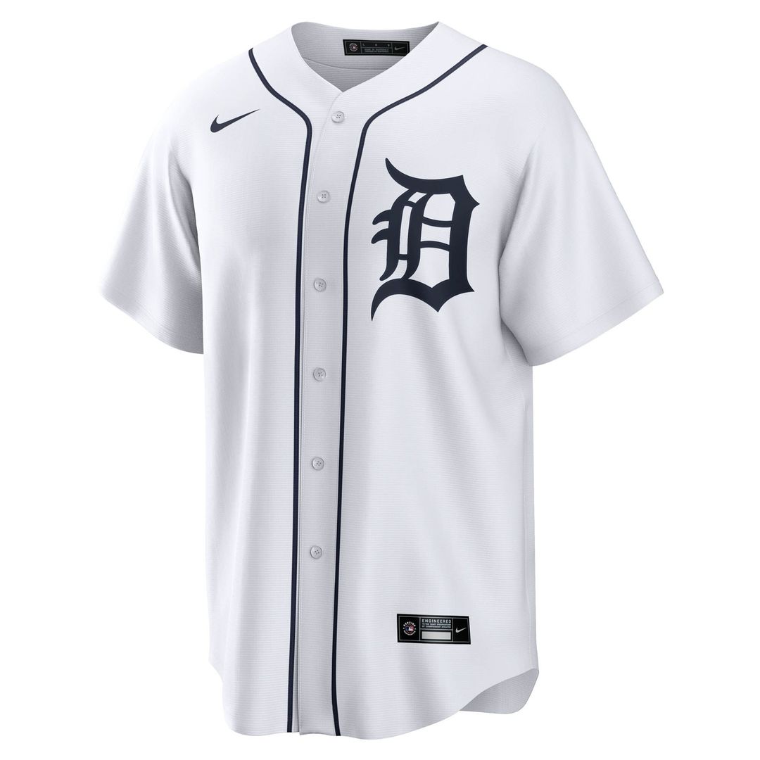 Detroit Tigers Jack Flaherty Nike Home Replica Jersey - White