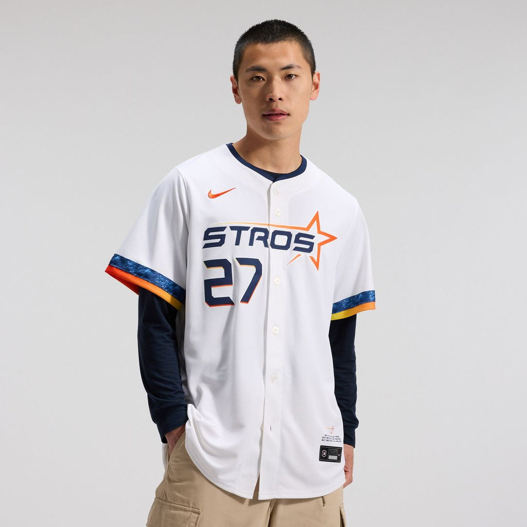 Houston Astros Jose Altuve Nike 2025 City Connect Limited Jersey - White