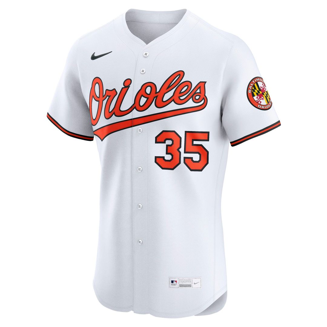Baltimore Orioles Adley Rutschman Nike Alternate 2 Elite Jersey - Orange