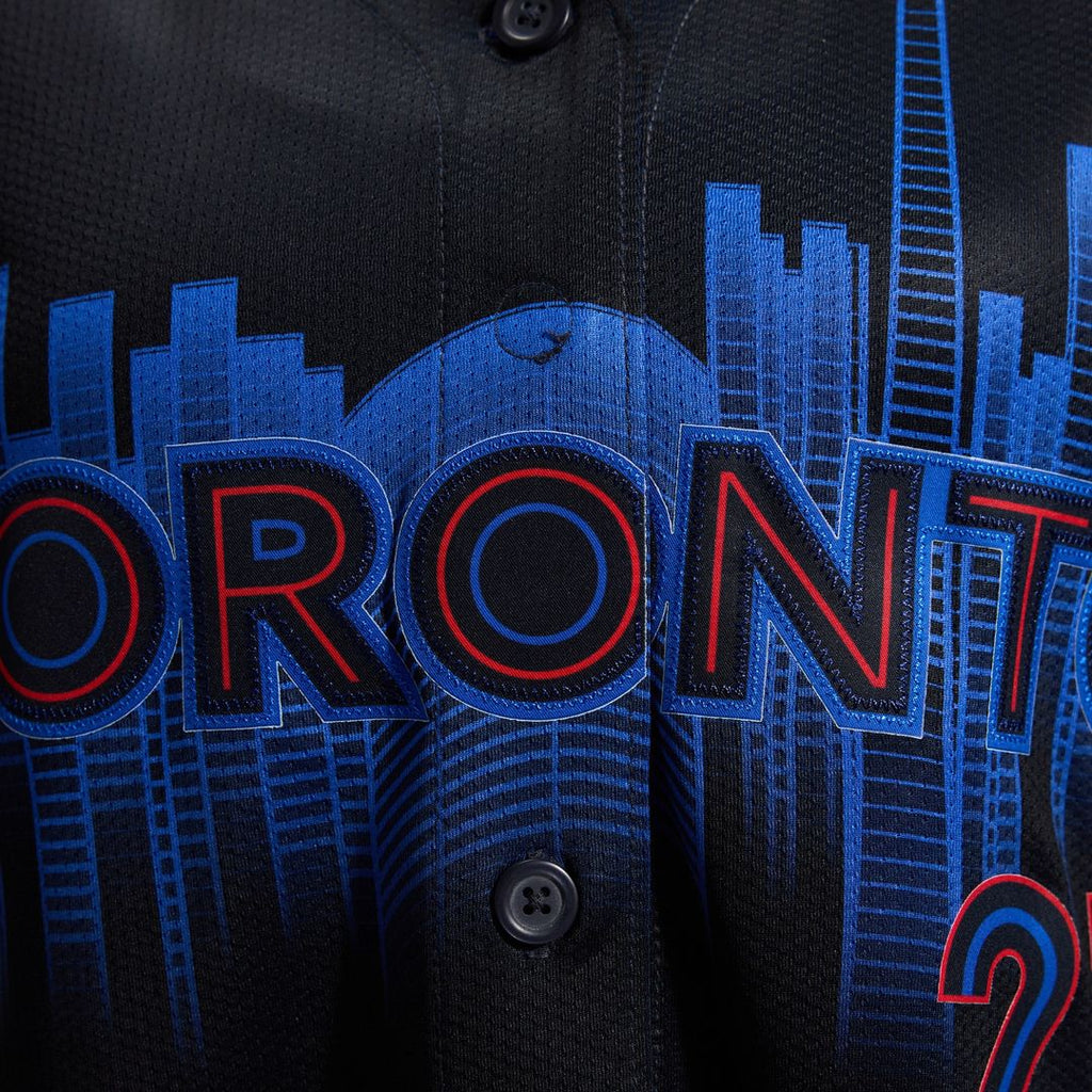 Toronto Blue Jays Vladimir Guerrero Jr. Nike Women's 2024 City Connect Limited Jersey - Navy