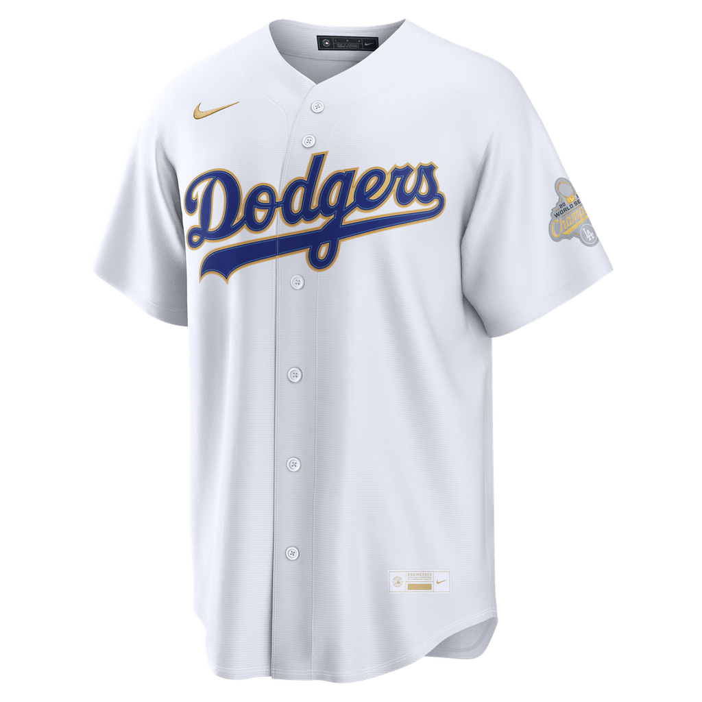 Los Angeles Dodgers Nike 2026 Gold Collection Stadium Jersey - White