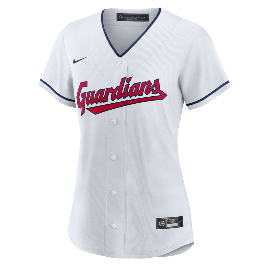 Cleveland Guardians Jose Ramirez Nike Women's Home Replica Jersey - White