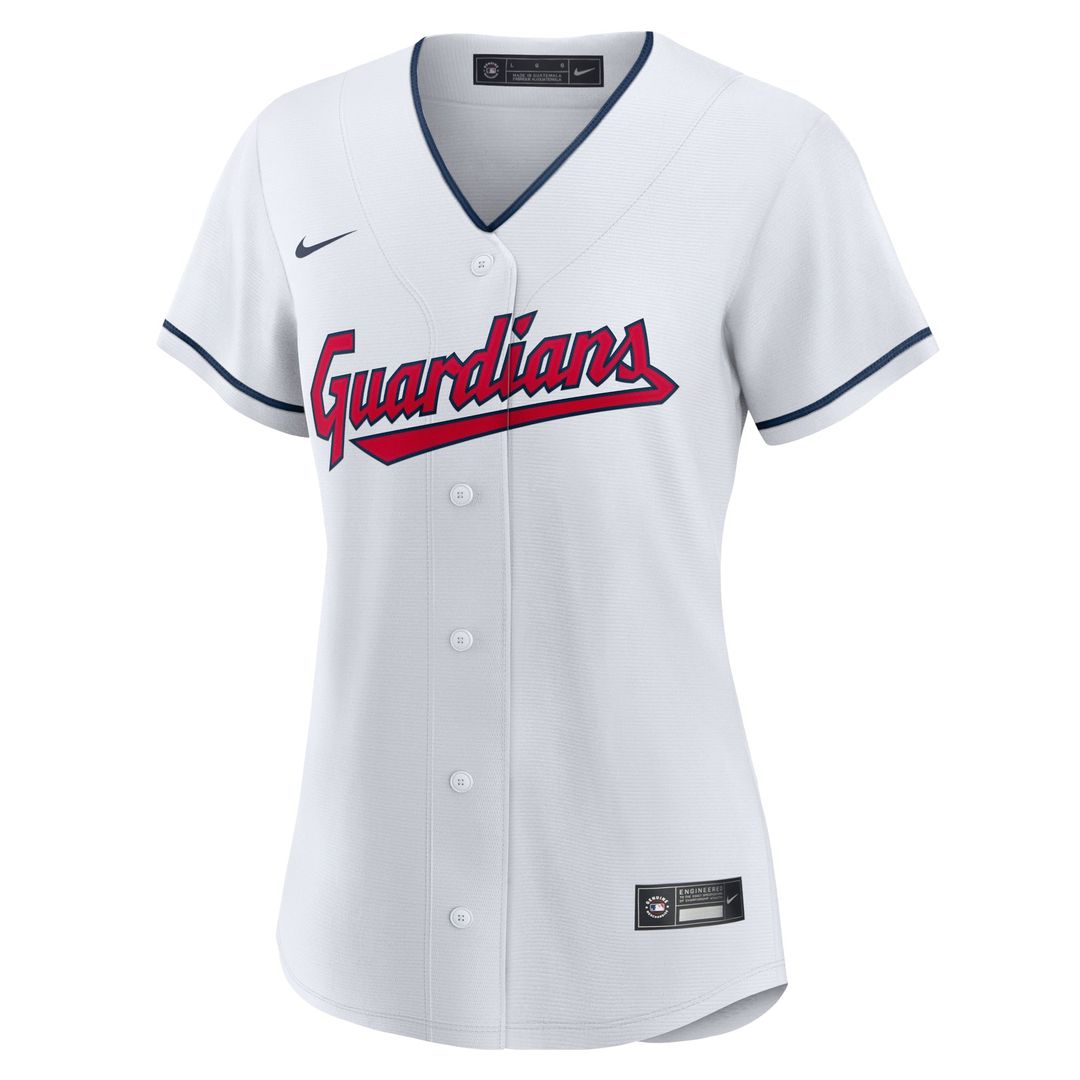 Cleveland Guardians Jose Ramirez Nike Women's Home Replica Jersey - White