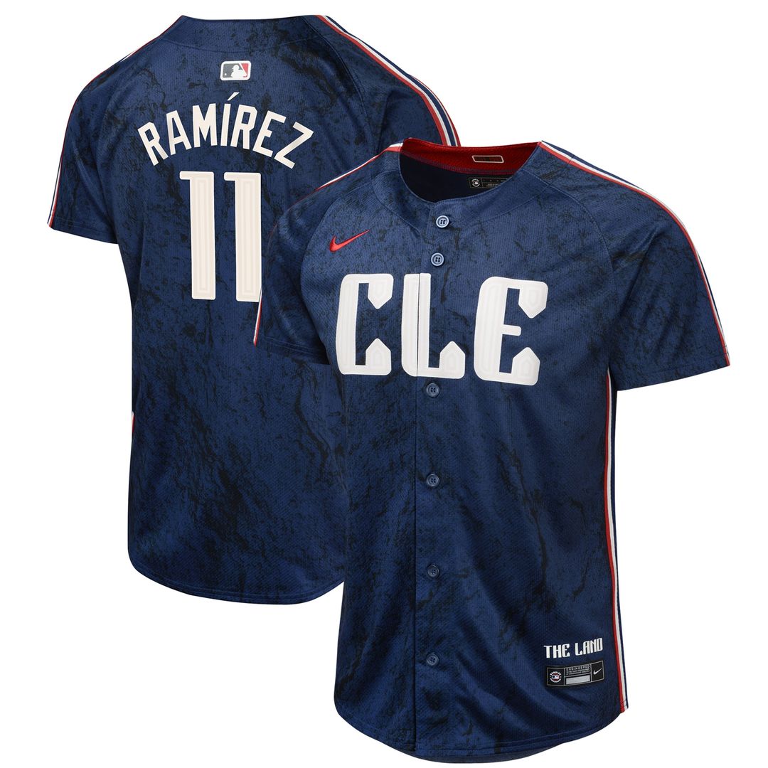 Cleveland Guardians Jose Ramirez Nike Youth 2024 City Connect Limited Jersey - Navy