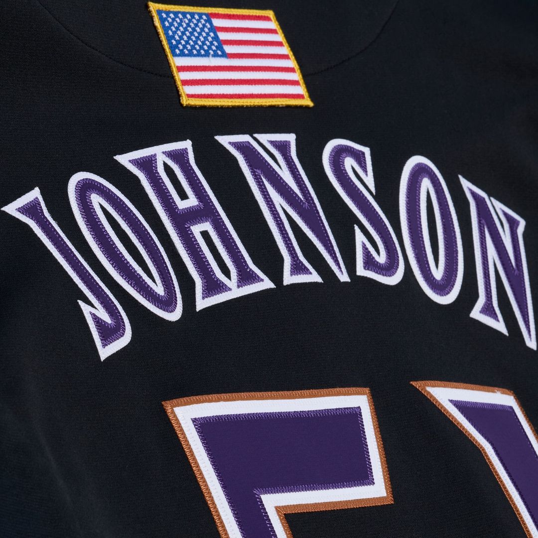 Arizona Diamondbacks Randy Johnson Mitchell & Ness 2000 Throwback Authentic Jersey - Purple