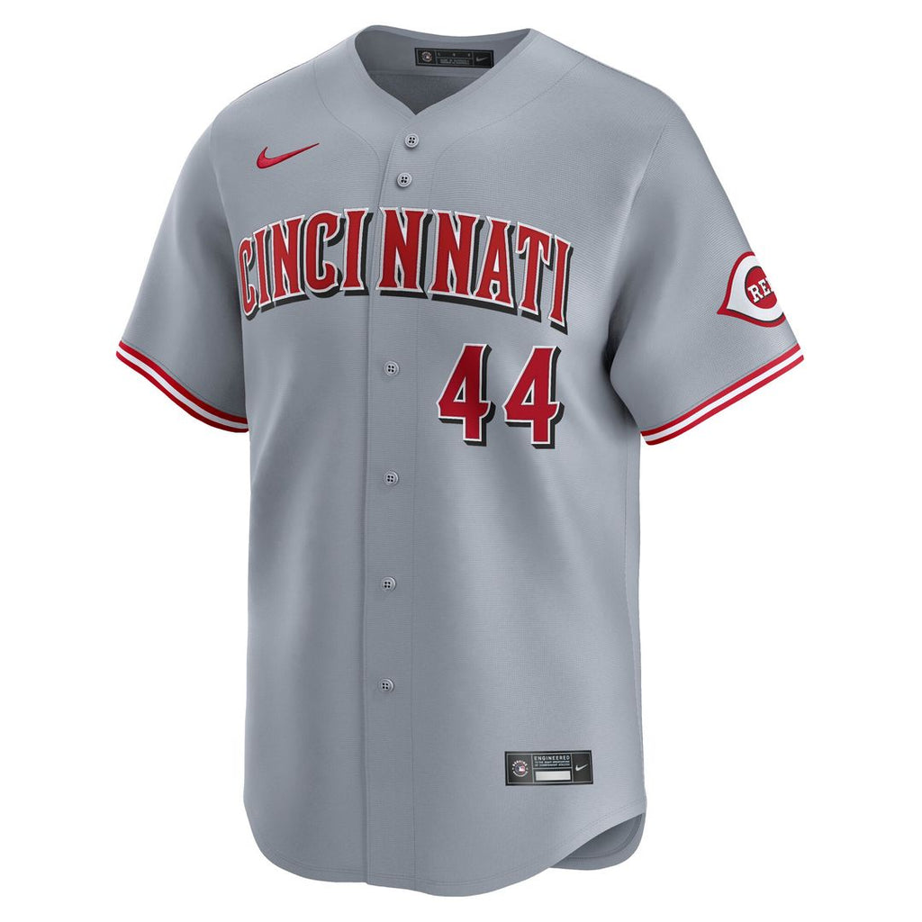 Cincinnati Reds Elly De La Cruz Nike Road Limited Jersey - Gray