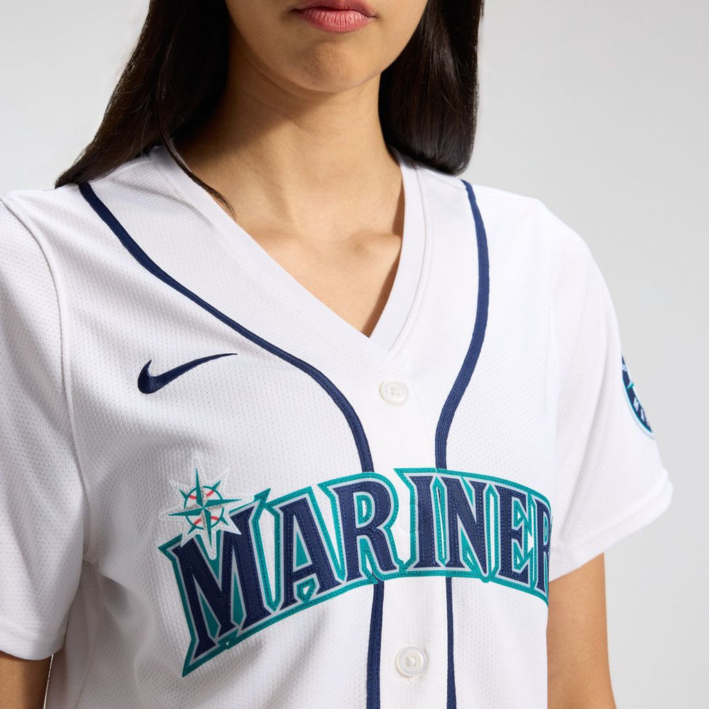 Seattle Mariners Cal Raleigh Nike Women's Home Limited Jersey - White
