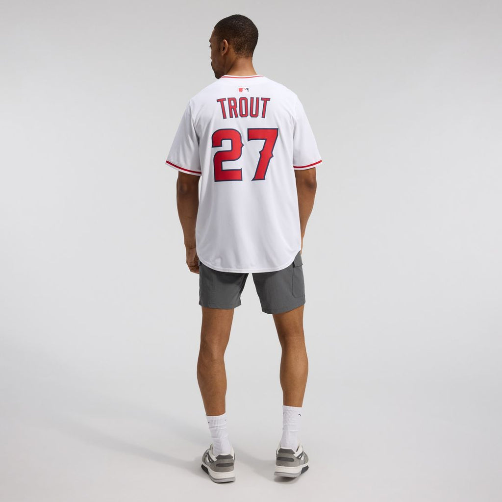 Los Angeles Angels Mike Trout Nike Alternate Limited Jersey - Red
