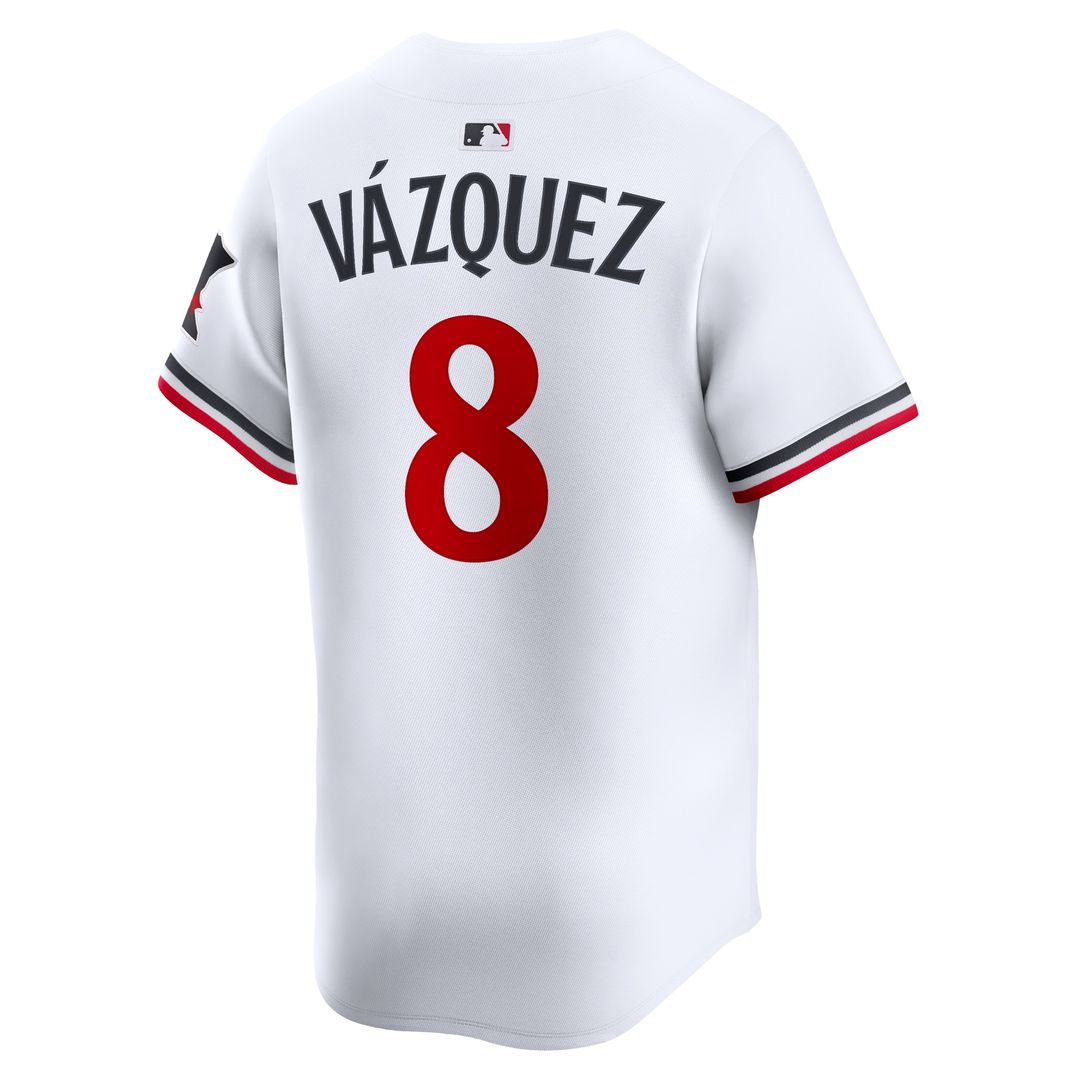 Minnesota Twins Christian Vázquez Nike Home Limited Jersey - White