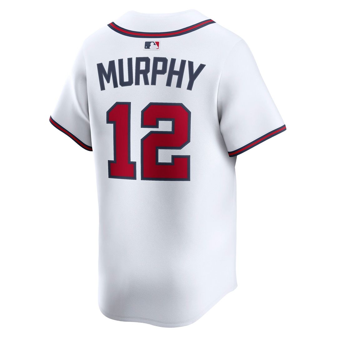 Atlanta Braves Sean Murphy Nike Home Limited Jersey - White