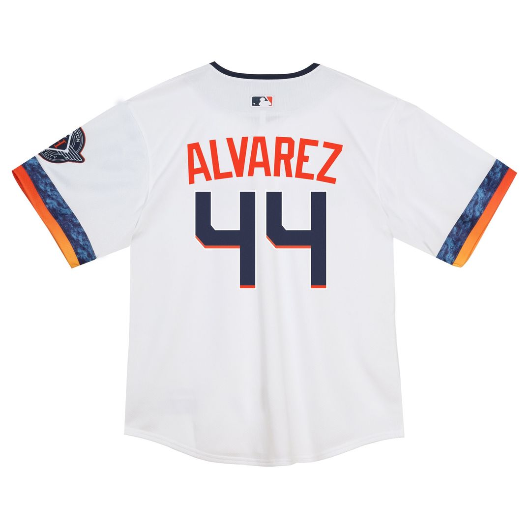 Houston Astros Yordan Alvarez Nike Infant 2025 City Connect Limited Jersey - White