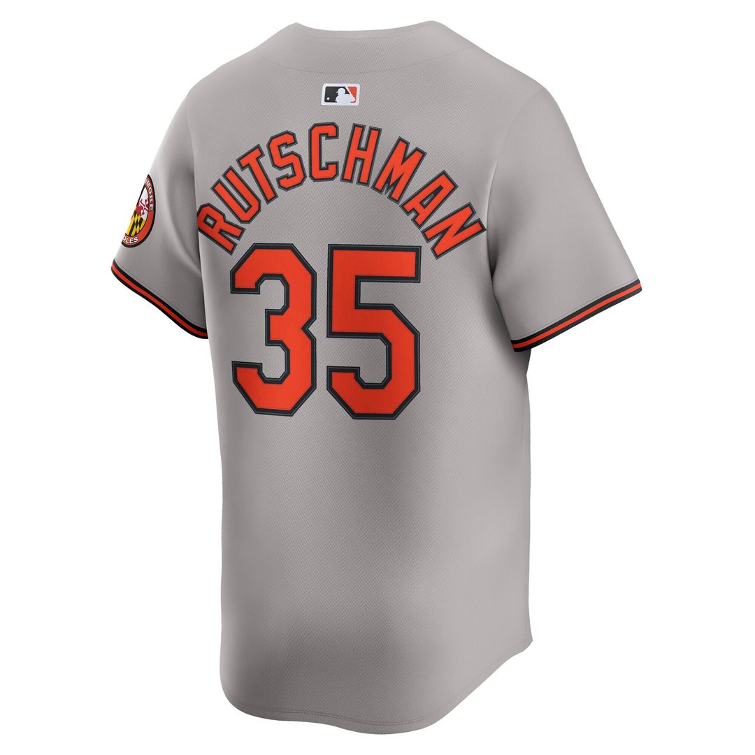 Baltimore Orioles Adley Rutschman Nike 2nd Alternate Limited Jersey - Orange