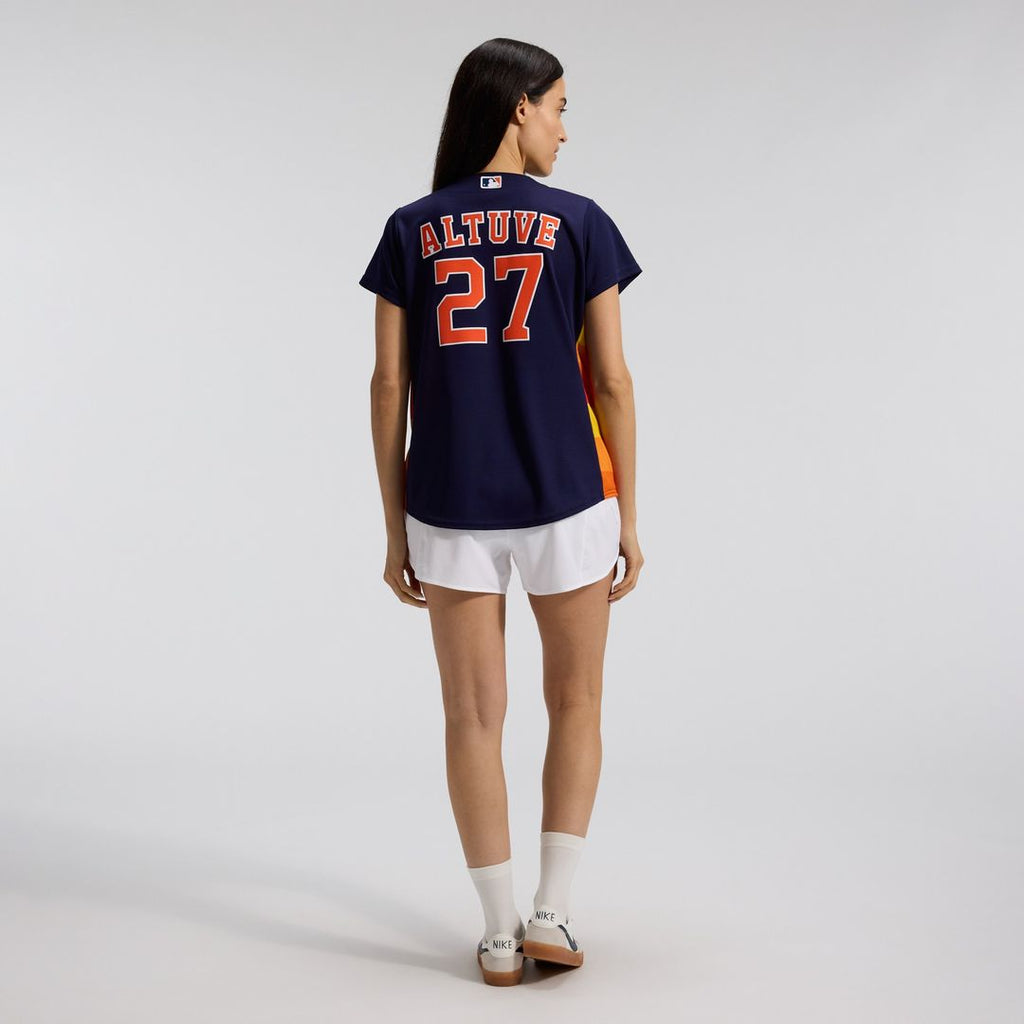 Houston Astros Jose Altuve Nike Women's Alternate Replica Jersey - Navy