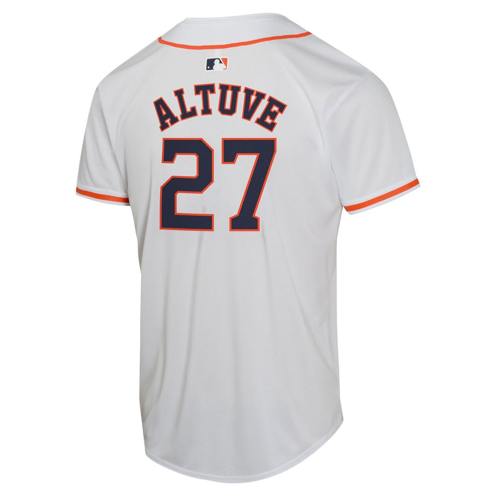 Houston Astros Jose Altuve Nike Youth Home Game Jersey - White