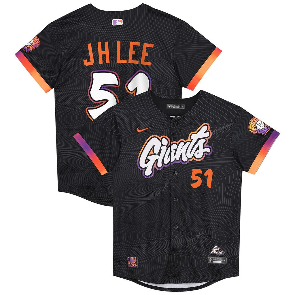 San Francisco Giants Jung Hoo Lee Nike Preschool 2025 City Connect Limited Jersey - Anthracite