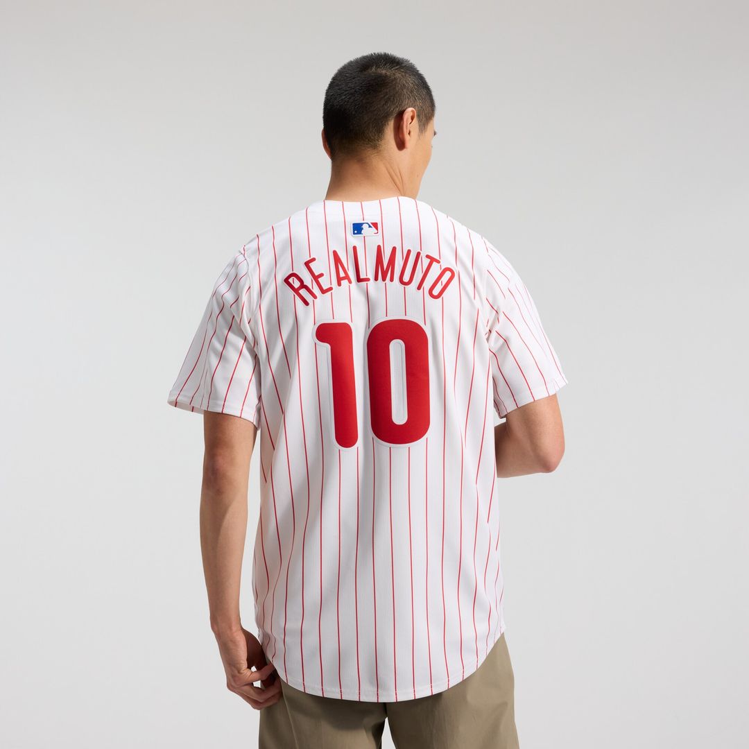 Philadelphia Phillies J.T. Realmuto Nike Home Limited Jersey - White