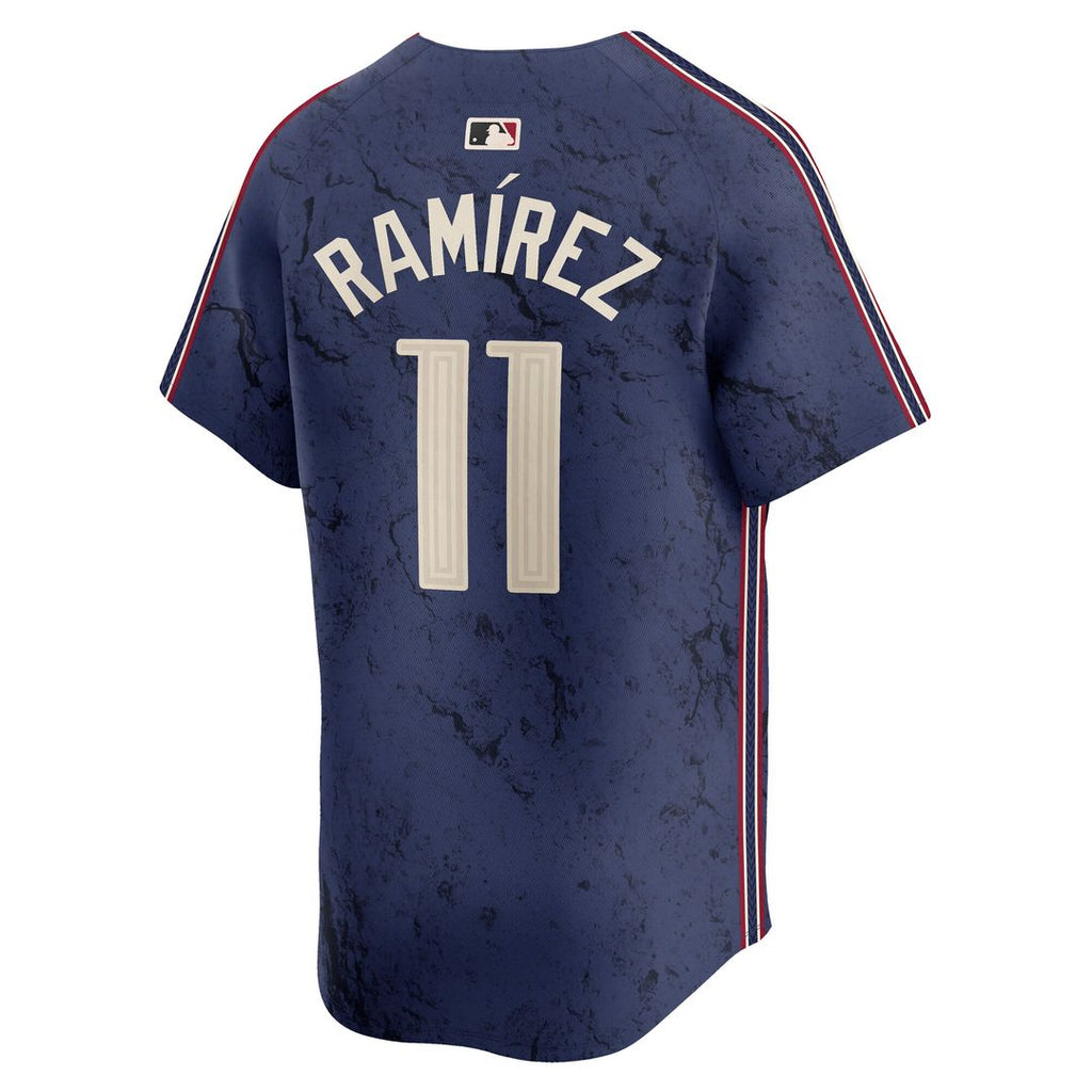 Cleveland Guardians José Ramírez Nike City Connect Limited Jersey - Navy